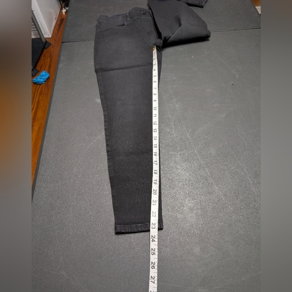 Betabrand Black 4 Pocket Skinny Leg Yoga Denim Jeans XS Short Petite NWOT - Picture 5 of 9